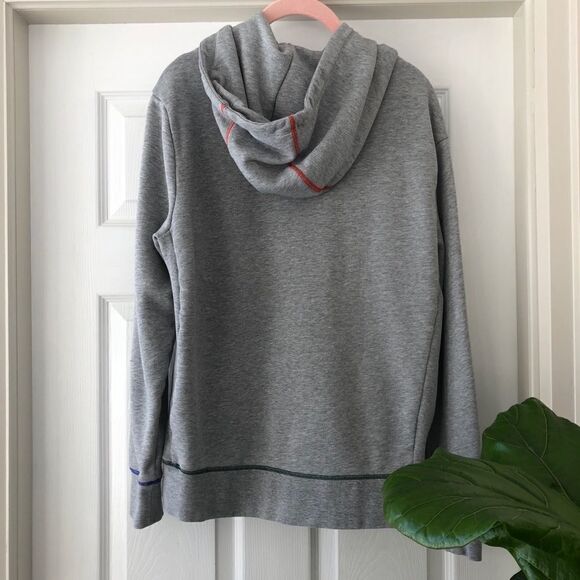BOMBAS 100% Cotton Grey Hoodie - Picture 5 of 6